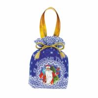 МЕШОЧЕК УЗОРНЫЙ синий до 1400 г (74)