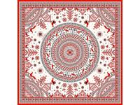 Платок Мезенская роспись