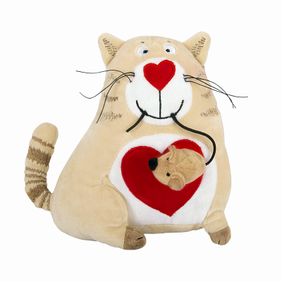 МЯГКАЯ ИГРУШКА КОТ И МЫШЬ (34)