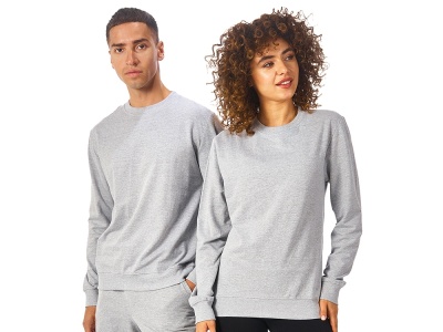 Кроеный джемпер футтер Warsaw, 230гр 2XL, серый меланж