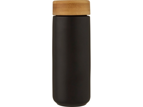 Керамическая кружка Lumi с бамбуковой крышкой