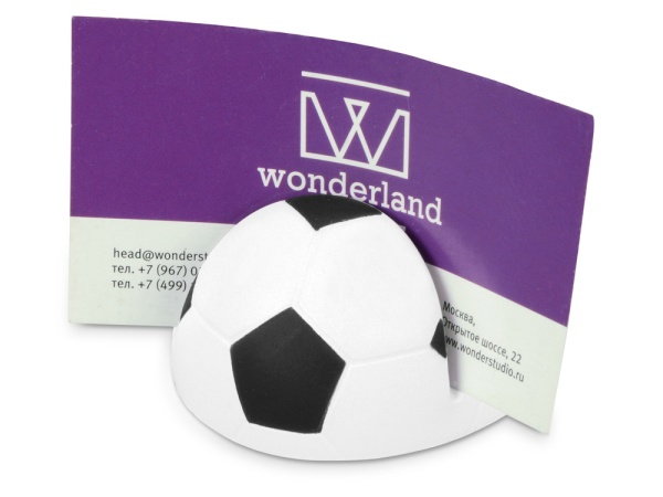 Подставка для визиток Футбол