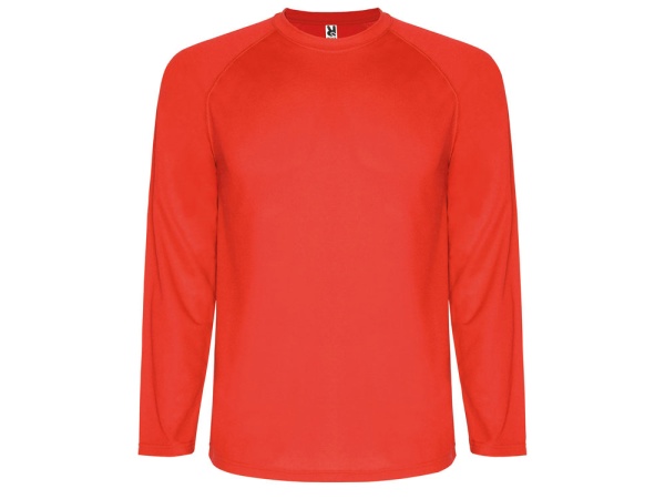 Футболка Montecarlo  мужская с длинным рукавом, красный