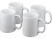 Набор из 4 керамических кружек
