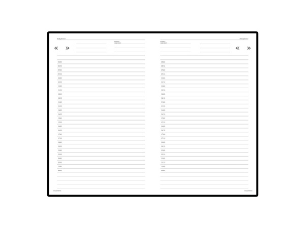 Ежедневник недатированный А5 Бумвинил