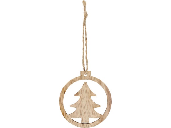 Деревянная подвеска Natall в форме елки